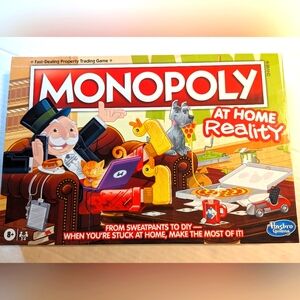Monopoly At Home Reality Game Brand New Sealed